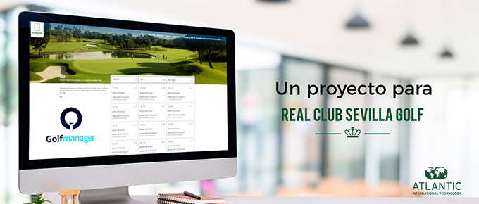 Atlantic International Technology ha mejorado el sistema de reservas y alquileres del RCSG con la tecnología experta de Golfmanager